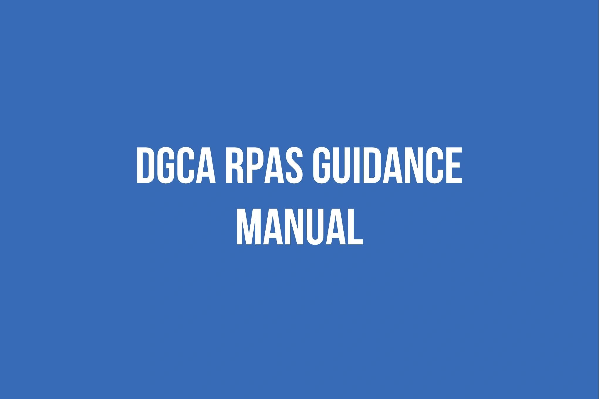 Dgca hotsell drone guidelines